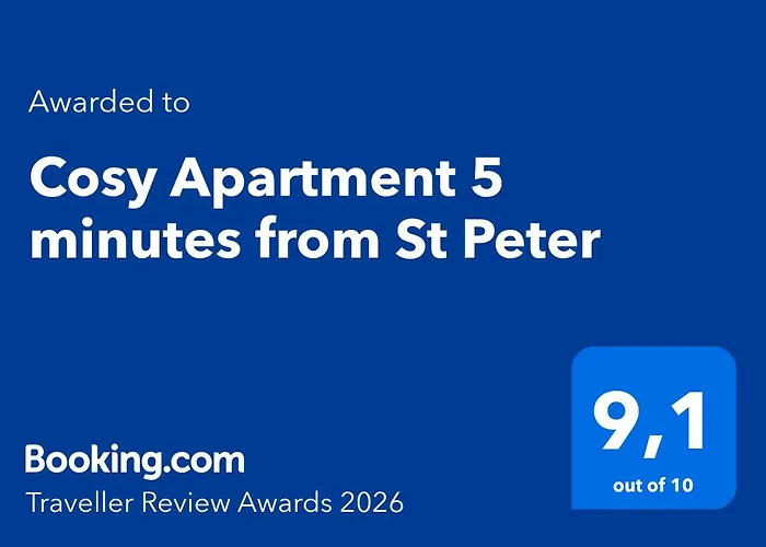 Cosy 5 Minutes From St Peter *